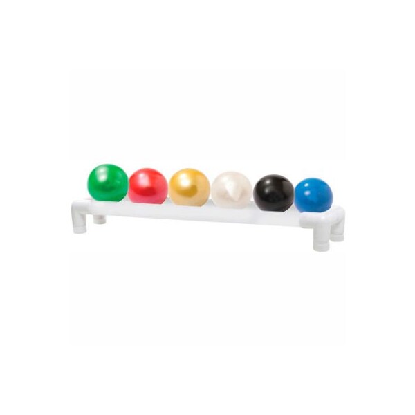 Fabrication Enterprises Thera-Band Soft Weights Ball with 1-Tier PVC Rack, 6 Color Set - 460115