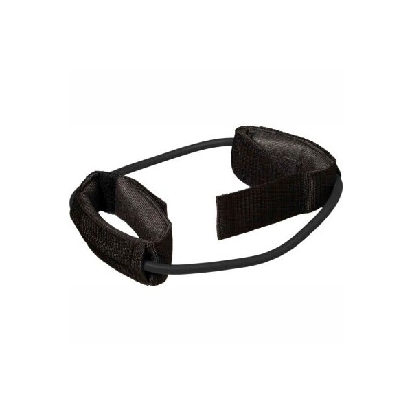 Fabrication Enterprises CanDo Tubing with Cuff Exerciser, 35" Circumference, Black - 1411938