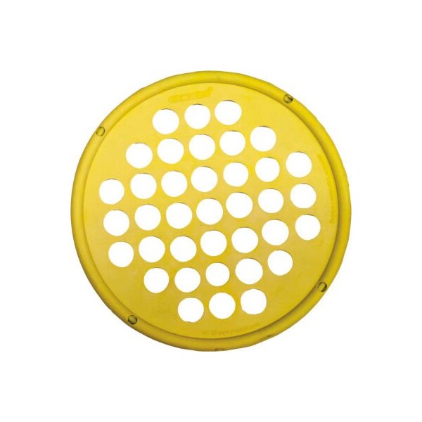 Fabrication Enterprises CanDo Hand Exercise Web, Latex Free, 7" Diameter, Yellow, X-Light - 10-0881