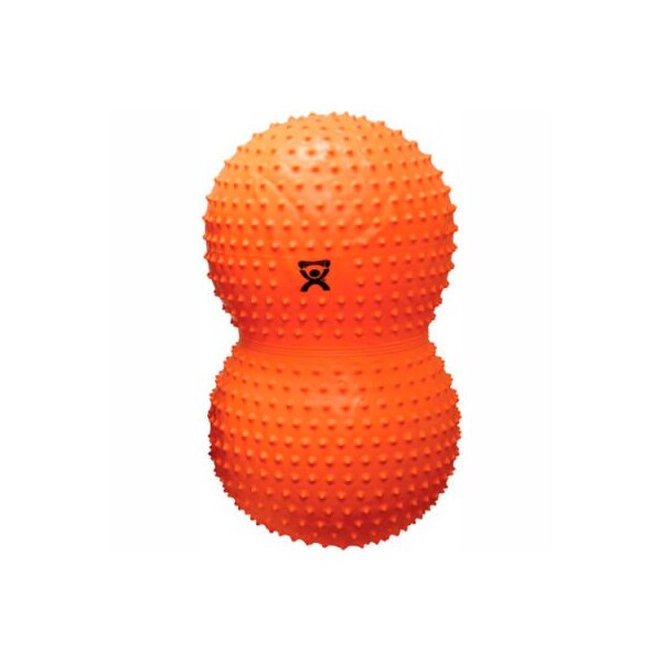 Fabrication Enterprises CanDo Inflatable Exercise Sensi-Saddle Roll, Orange, 20" Dia. x 39"L - 30-1736