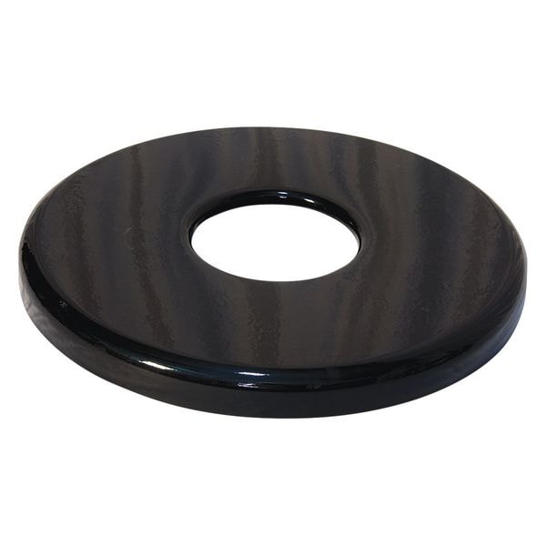 Ultrasite Flat Top Commercial Park Receptacle Lid - FTR-32-08-BLACK