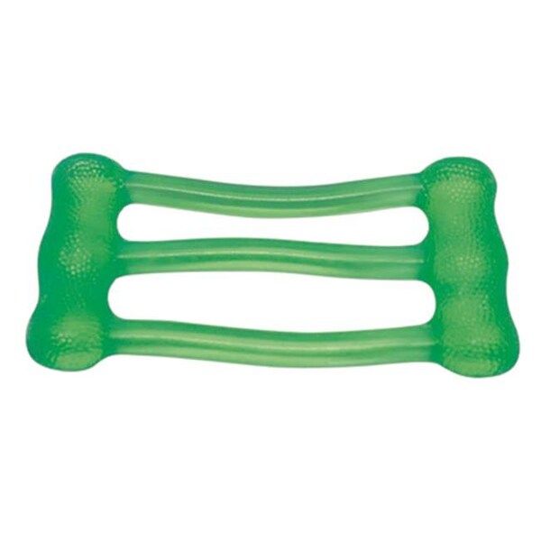 Fabrication Enterprises Fabrication Enterprises 10-0053 Cando Jelly Expander Triple Exerciser - Green - Medium - 10-0053