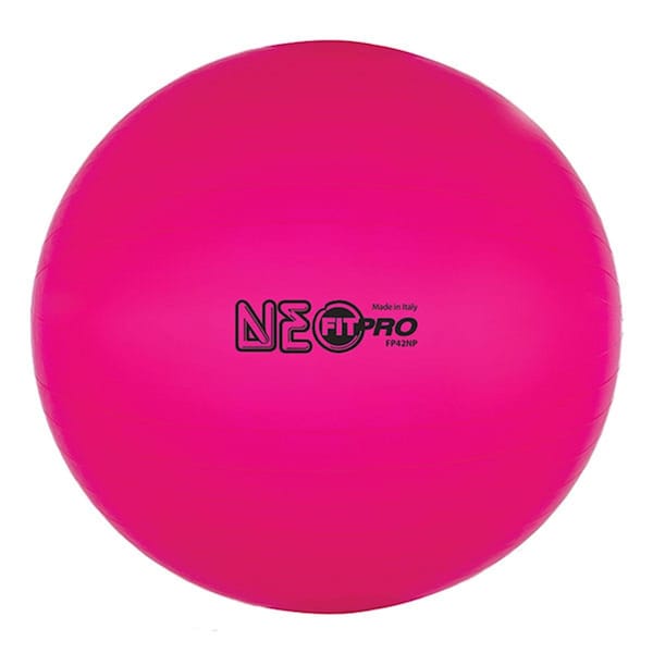 Champion Sports 42 cm Fitpro Training & Exercise Ball, Neon Pink - CH55978