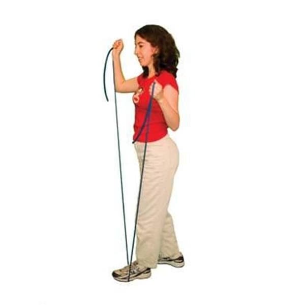 Cando International Cando 10-5714 No Latex Exercise Tubing - 25ft - Blue - Heavy - 1393310