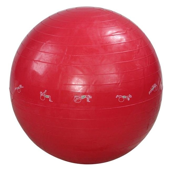 Avon Protection Avon 33537539 24 in. Exercise Gym Ball - Red - 33537539