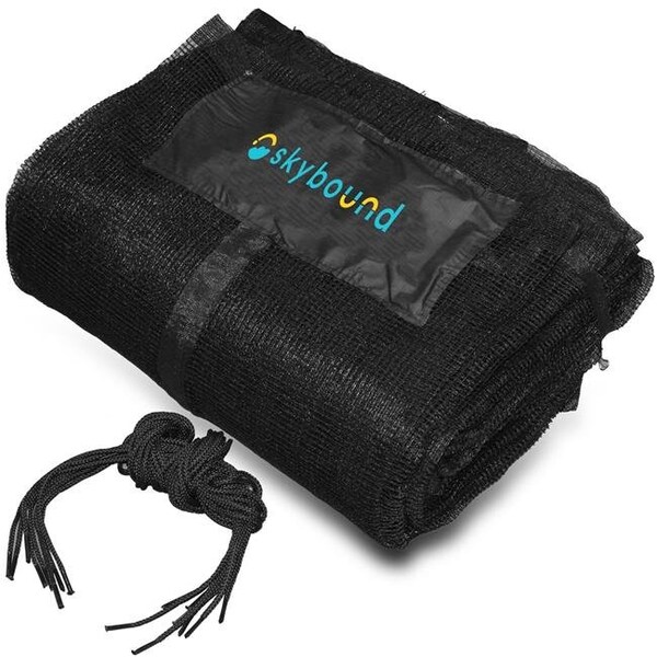 Skybound SkyBound N1-1516400000 15 ft. Trampoline Net - Fits 15 ft. Frames with 6 Enclosure Poles & Top Ring Compatible with Bounce Pro & Sports Power - N1-1516400000