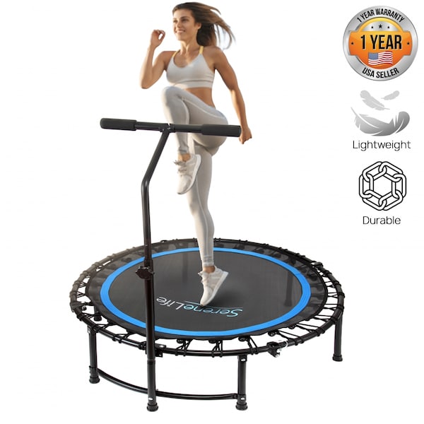 Serenelife Foldable Sport Fitness Trampoline 40" - SLELT418