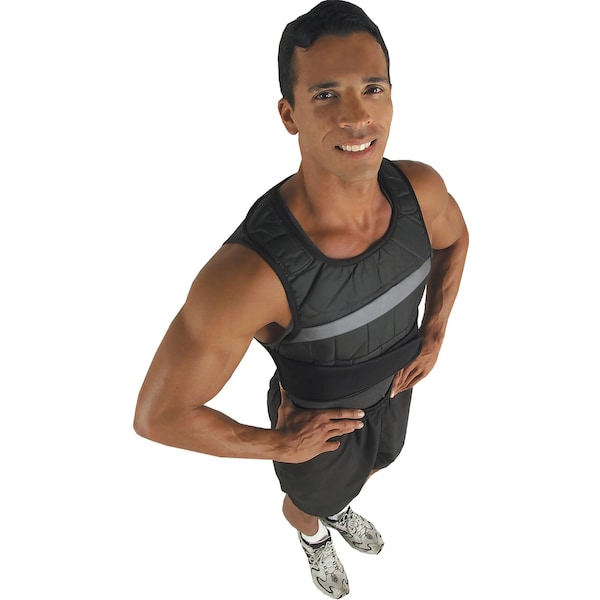 Gofit Unisex Adjustable Weighted Vest (10lb) - GF-WV10