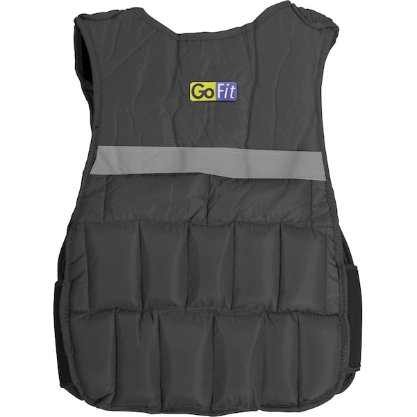 Gofit Unisex Adjustable Weighted Vest (10lb) - GF-WV10