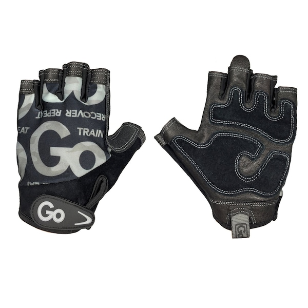 Gofit Men's Premium Leather Elite Trainer Gloves Large - GF-MLG-L/CAM