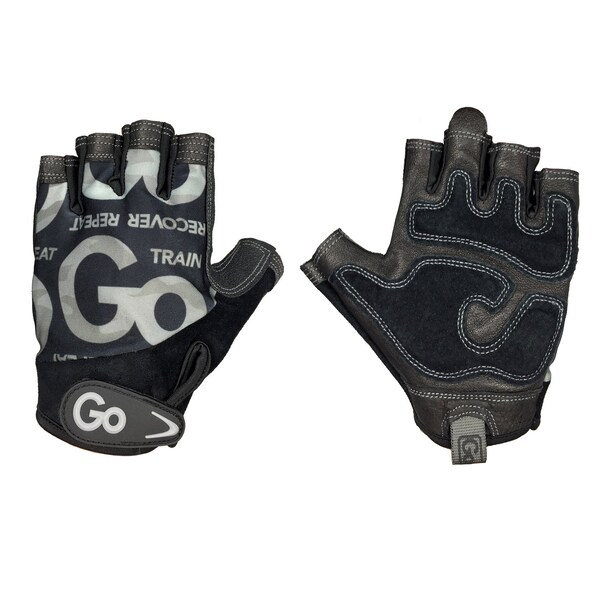 Gofit Men's Premium Leather Elite Trainer Gloves Large - GF-MLG-L/CAM