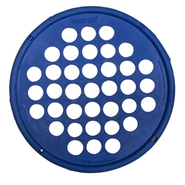 Fabrication Enterprises Cando Hand Exercise Web - Low Powder - 7 in. Diameter- Blue - Heavy - 10-0864