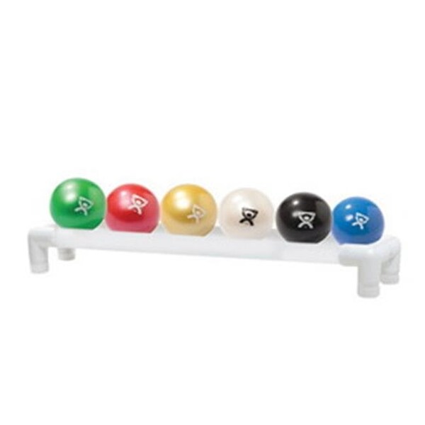 Fabrication Enterprises Fabrication Enterprises 10-3189 Cando Wate Ball Set with 1-Tier Ball Rack - 6 Each - 471073