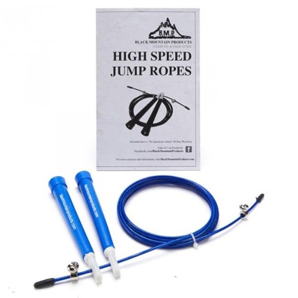 Black Mountain Products Black Mountain Products Speed Rope Blue Speed Jump Rope Cable; Blue - SPEED ROPE BLUE