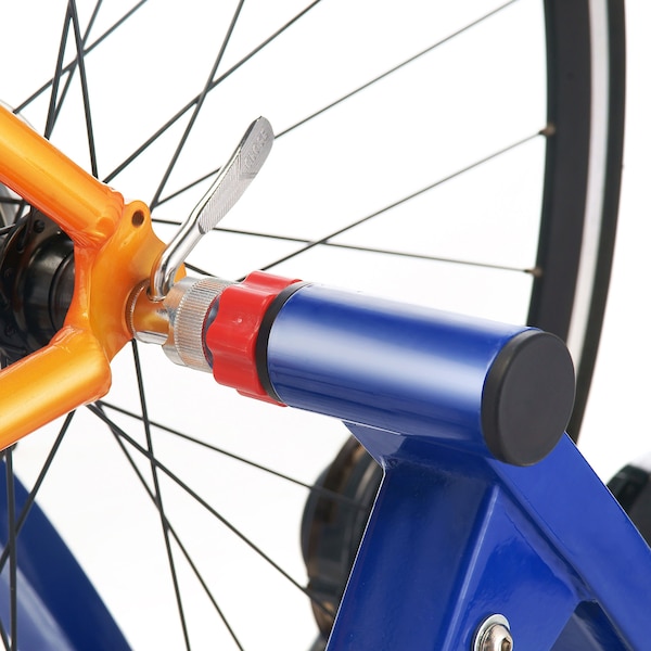 Rad Sportz Max Racer Pro Bike Trainer - Convert Bicycle into Stationary Exercise Bike for Indoor Riding Blue - 83-DT5070