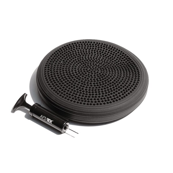 Floortex ATS-TEX Active Balance Disc, 13" Diameter, Midnight Black - FCBD1313RBK
