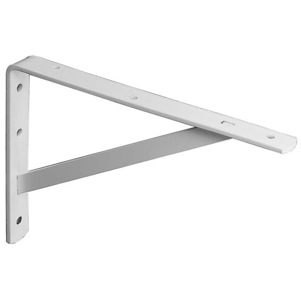 Knape & Vogt Knape & Vogt 20in. White Heavy Duty Shelf Brackets 208WH500 - 29274122454