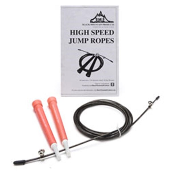 Black Mountain Products Speed Jump Rope Cable Pink - SPEED ROPE PINK