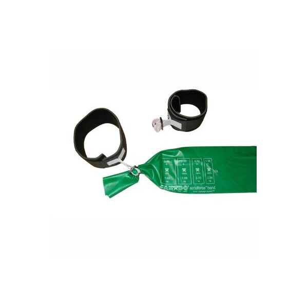 Fabrication Enterprises CanDo Extremity Cuff Strap with Loop For Exercise Band/Tubing, 16", 1 Each - 1262554