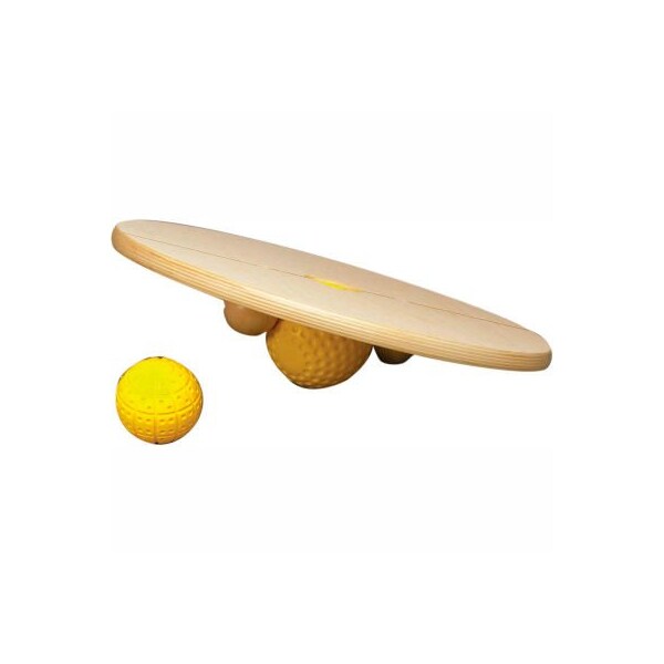 Fabrication Enterprises Chango 16" Circular Balance Board with 3" and 4" Balls - 10-1715