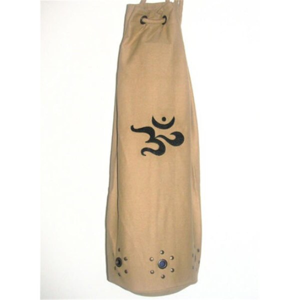 Kushoasis Yoga Bag - Omsutra Om Mahashakti Mat Bag - Color - Khaki - OM101012-KHAKI