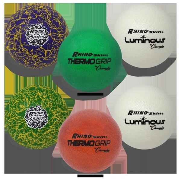 Champion Sports 6.3 in. Rhino Skin Variety Set - RXVARIETYSET