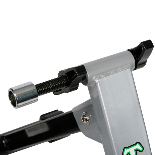 Rad Sportz Bike Trainer, Convert Bicycles into Stationary Exercise Bike, Silver, Indoor Riding All Year Round - 83-DT5063