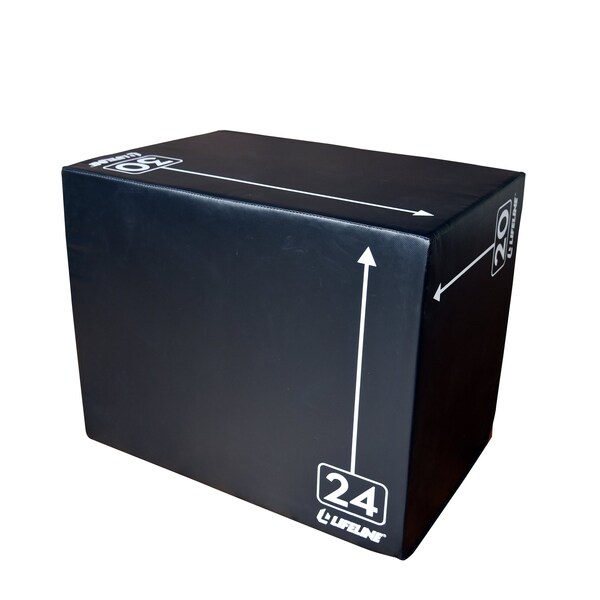 Lifeline Fitness Fitness 3-IN-1 FOAM PLYO BOX - 20in-24in-30in - LLPB3IN1