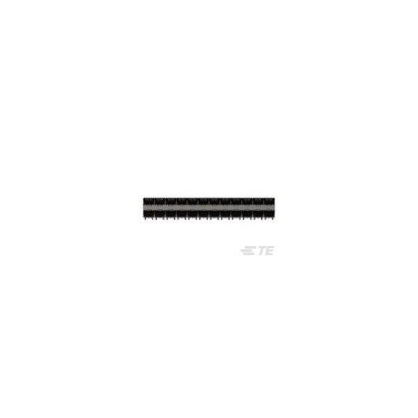 Ensamble de receptáculo SFP56 apilado 2X12 - 2349201-5