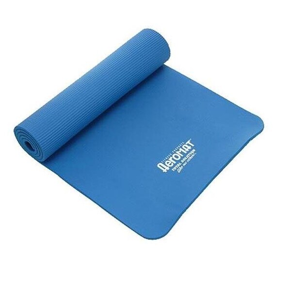 Agm Group AGM Group 71525 39 in. Elite Dual Smooth Surface Ribbed Mat - Blue - 71525