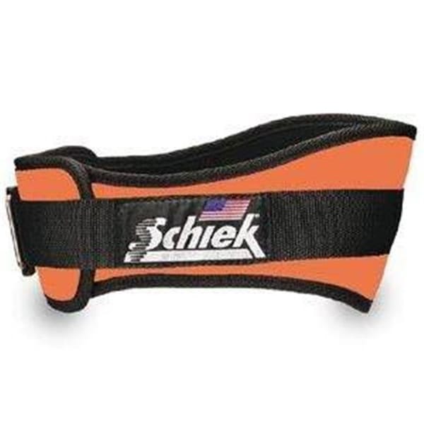 Schiek Sports Schiek S-2006ORXS 6 in. Original Nylon Belt; Orange - Extra Small - S-2006ORXS