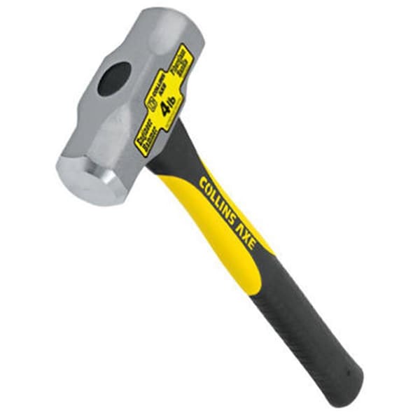 Truper MD-4FD-C 4 lbs. Fiberglass Heavy Duty Sledge Hammer - TR575147