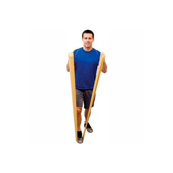 Fabrication Enterprises Val-u-Band Latex Free Exercise Band, Pineapple - Level 7, 6 Yard Roll/Box - 1540503