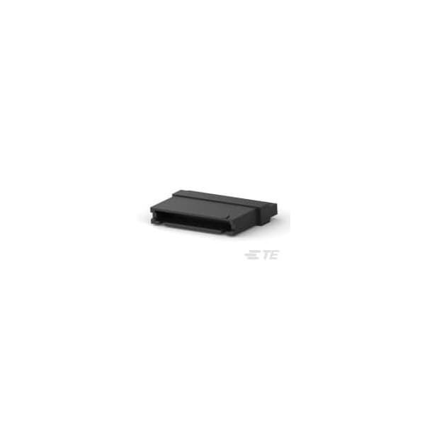 Conector FFC/FPC de Te Connectivity, 11 contactos, 1 fila, macho, paso de 0.1 pulgadas, terminal IDC, bloqueo, negro - 485893-9