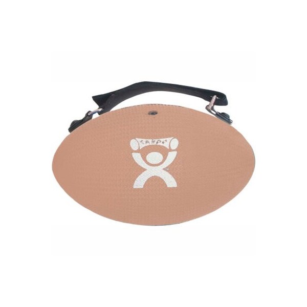 Fabrication Enterprises CanDo Handy Grip Weighted Ball, 1 lb., Tan - 10-0440