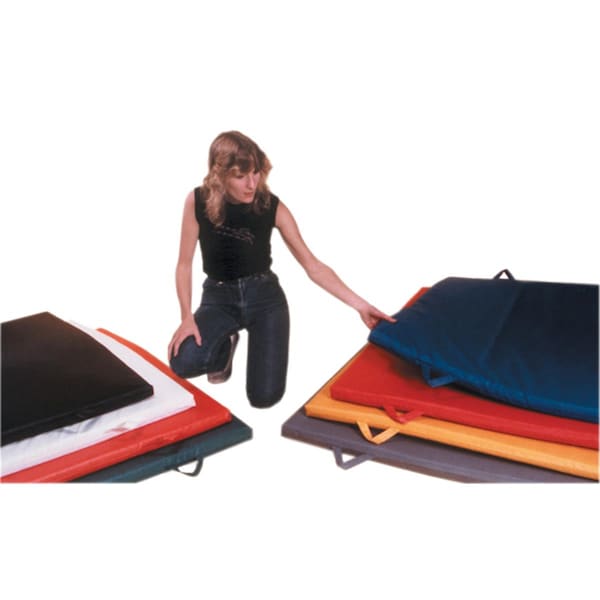 Fabrication Enterprises 5 X 7 Ft. Non-Folding Mat With Handles, 1.38 In. Ethefoam Cover - 38-0312