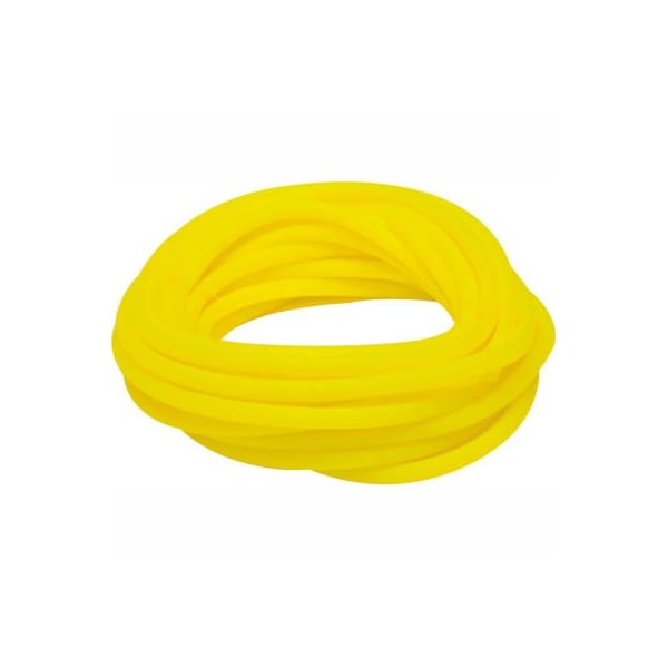 Fabrication Enterprises Sup-R Tubing Latex Free Exercise Tubing, Yellow, 25' Roll/Bag - 1450653
