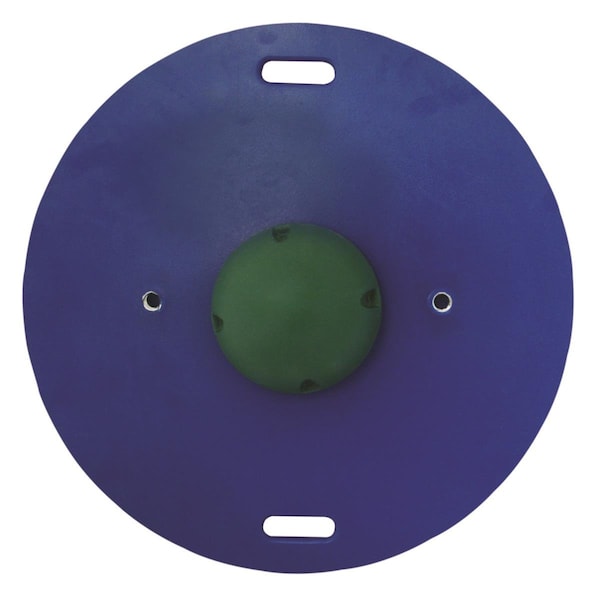 Step-Up Relief 16 in. Balance Combo Circular Wobble & Rocker Board; Green - ST2580150