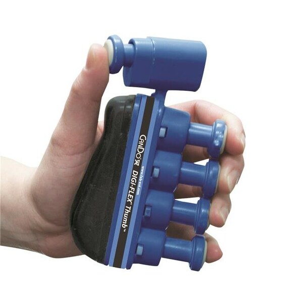 Digi-Flex Digi-Flex 10-3764 Fitness Hand Exerciser; Blue - Heavy - 681088