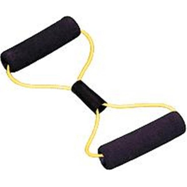Cando International Cando 10-5581 Exercise Tubing BowTie Exerciser - 22 Inch - Yellow - X-Easy - 1344733
