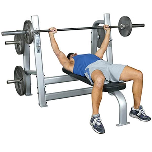 Inflight Fitness Olympic Bench with Weight Horns - 1909032