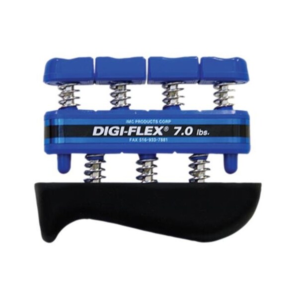 Fabrication Enterprises Fabrication Enterprises 10-0743 Cando Digi-Flex Hand Exerciser - Blue; Heavy - Finger - 10-0743