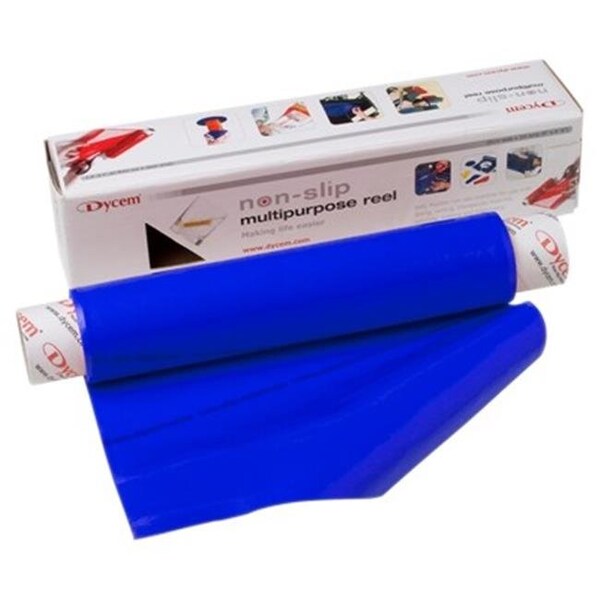 Fabrication Enterprises Fabrication Enterprises 50-1506B 16 in. x 6.5 ft. Dycem Non-Slip Material Roll; Blue - 50-1506B
