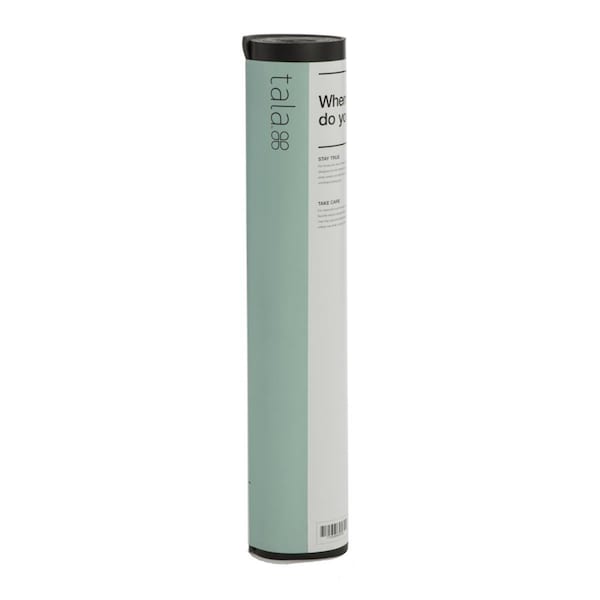 Agm Group 5 mm Tala Reversible Essential Hot Yoga Mat, Black & Gray - AG12894