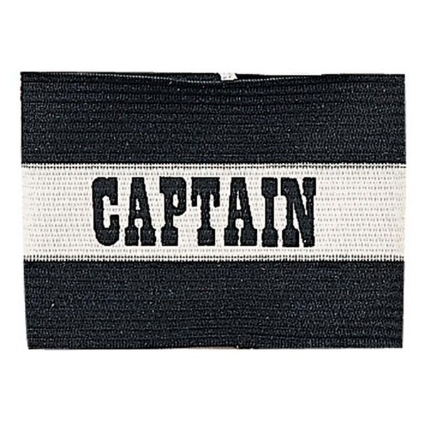Champion Sports Champion Sports CYPBK Youth Captain Arm Band; Black & White - CYPBK