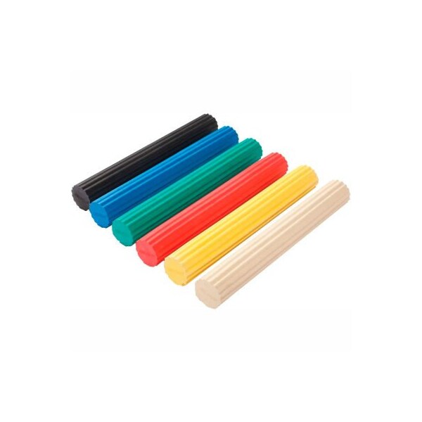 Fabrication Enterprises CanDo Twist-n-Bend Exercise Bar, 12"L, 6-Color Set - 10-1516