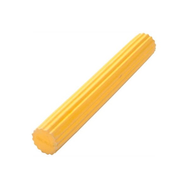 Fabrication Enterprises CanDo Twist-n-Bend Exercise Bar, Yellow, 12"L - 10-1511