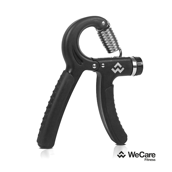 Wecare Fitness Resistance Hand Grip Strength Trainer, Adjustable Non-Slip, Black - WF-RHG-BLK