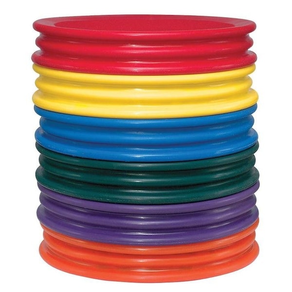 Sportime PADS STABILITY ASSTD COLORS - SET OF 6 PK - 111000103