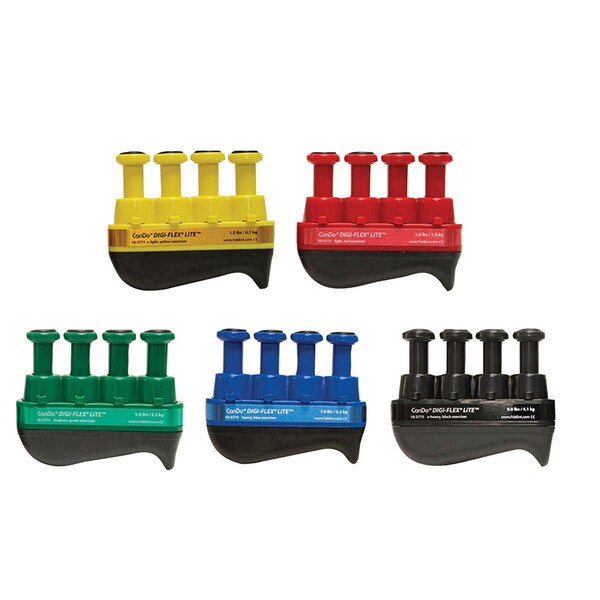 Digi-Flex Fitness Hand Exerciser - Set of 5 - DI128879